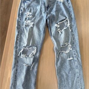 American Eagle Outfitters Womens 90s Boyfriend Straight Comfort Stretch